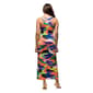 Womens 24/7 Comfort Apparel Multicolor Tank Casual Maxi Dress - image 2