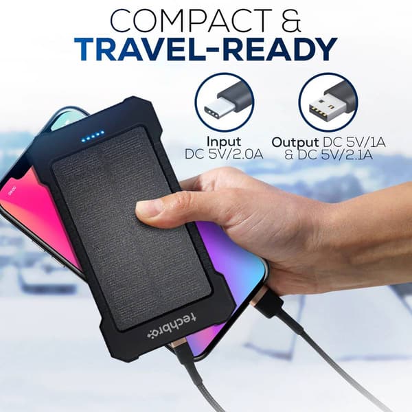 TechBro 10K Solar Powerbank