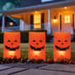 Northlight Seasonal 3pk. Jack-O-Lantern Luminary Pathway Markers - image 2