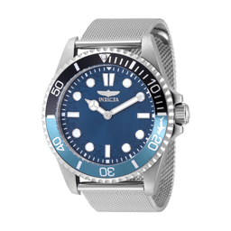 Mens Invicta Pro Diver Blue Dial Quartz Watch - 49686