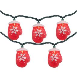 Northlight Seasonal 10ct. Mitten Christmas Light Set