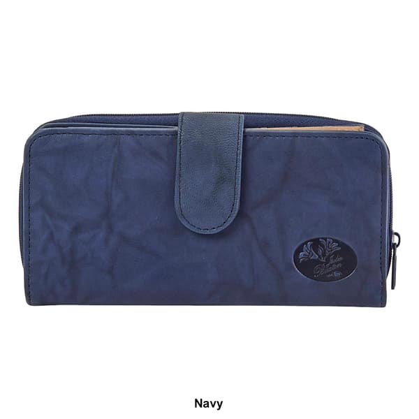 Womens Julia Buxton Checkbook Wallet