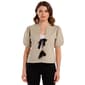 Petite Architect(R) Puff Sleeve Tie Front Blouse - image 1