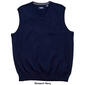 Mens Chaps Solid Sweater Vest - image 3