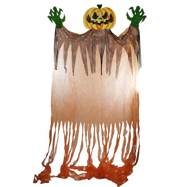 Northlight Seasonal 11ft. Scary Jack-O-Lantern Halloween Decor - image 