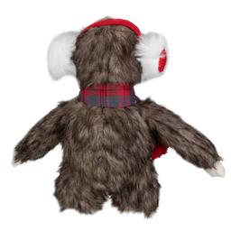 Northlight Plush Sitting Winter Sloth with Scarf Christmas Figure