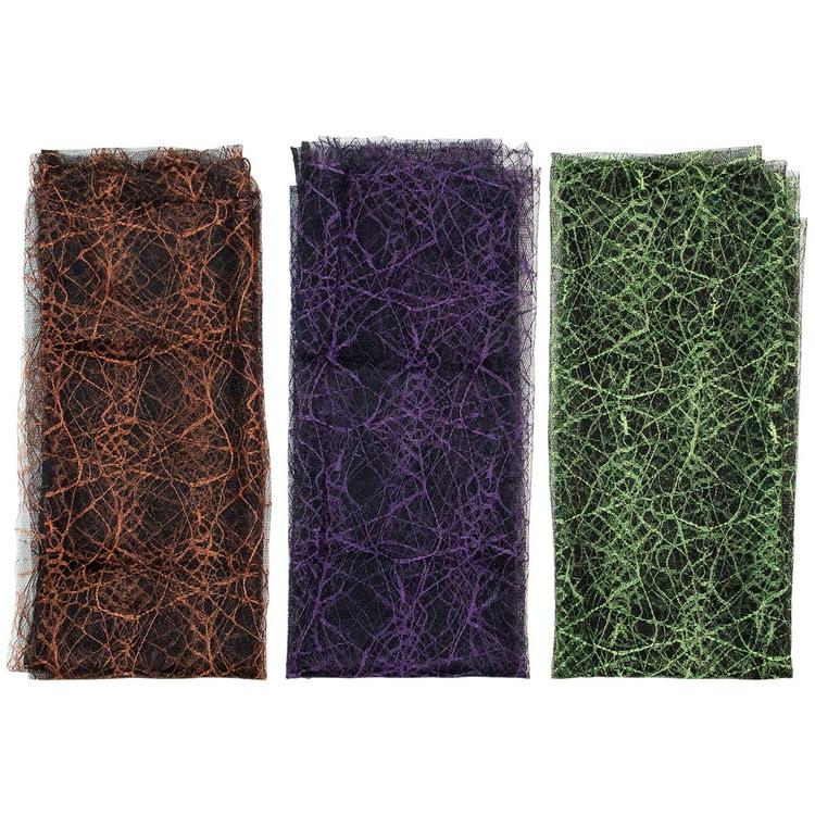 Northlight Seasonal 3pc. Spiderweb Halloween Decorations
