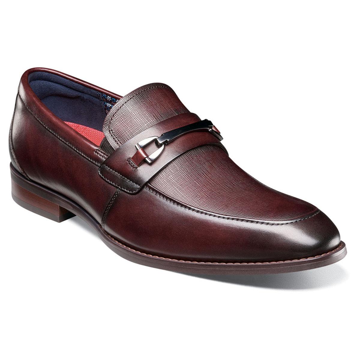 Mens Stacy Adams Kaylor Moc Toe Bit Loafers
