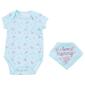 Baby Girl &#40;NB-9M&#41; Emporio Baby I Love Mommy Bodysuit & Bib - image 1