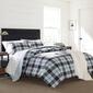 Eddie Bauer Lewis Plaid 180 Thread Count Reversible Comforter Set - image 1