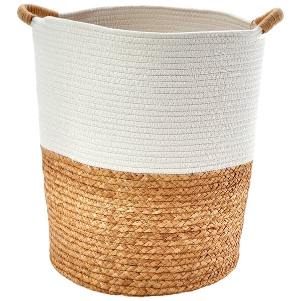 Bombay Medium Water Hyacinth Hamper - image 