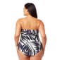 Plus Size Anne Cole Palm Chic Twist Shirred One Piece Swimsuit - image 2