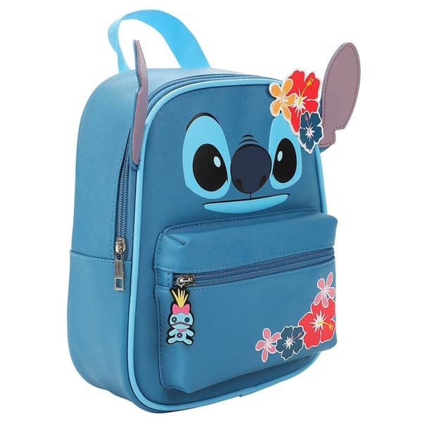 Disney 3D Stitch Floral Backpack