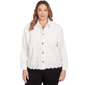 Plus Women''s Natural Denim Jacket - image 1