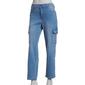 Womens Royalty High-Rise Slim Fit Straight Leg Cargo Jeans - image 1
