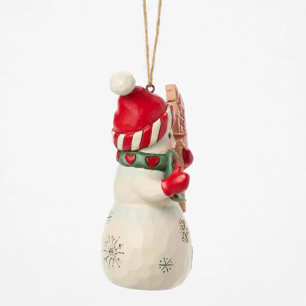 Jim Shore Snowman Peace & Joy