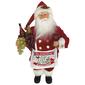 Santa''s Workshop 15in. Wine Christmas Santa Claus - image 1
