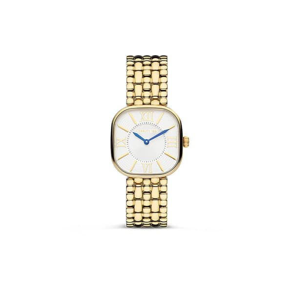 Womens Cerruti 1881 Casena Gold-Tone/White Watch-CIWLG2225202