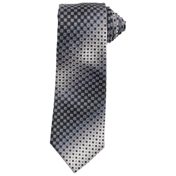 Mens Van Heusen(R) Micro Square Geometric Tie - image 