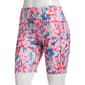 Womens Starting Point(R) Blurry Floral Bike Shorts - image 1