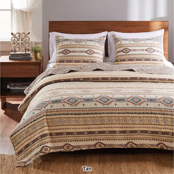Greenland Home Fashions&#8482; Phoenix Southwestern Style Quilt Set