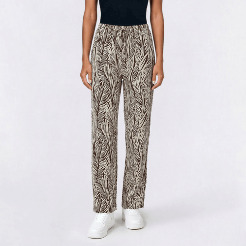 Juniors Wallflower Zuri Wide Leg Pants with Tie - image 