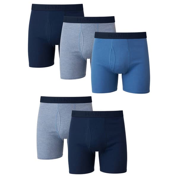 Mens Hanes&#174; Ultimate&#174; 5pk. Boxer Briefs