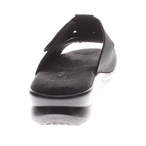 Womens Flexus&#174; By Spring Step Vamp Slide Sandals - Black Patent