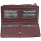 Womens Roots 73 RFID Slim Clutch Wallet with Top Zipper - image 4
