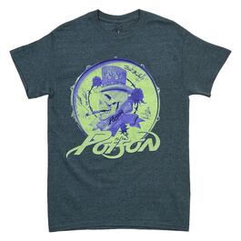 Young Mens Short Sleeve Poison Graphic Tee