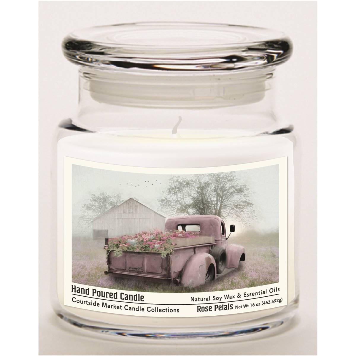 Courtside Market® Flower Truck 16oz. French Vanilla Jar...