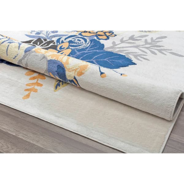 Rugs America&#8482; Valentina Charm Ivory Gold Transitional Area Rug