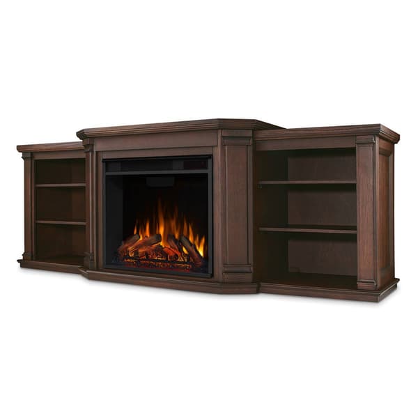 Real Flame Valmont Electric Fireplace TV Stand