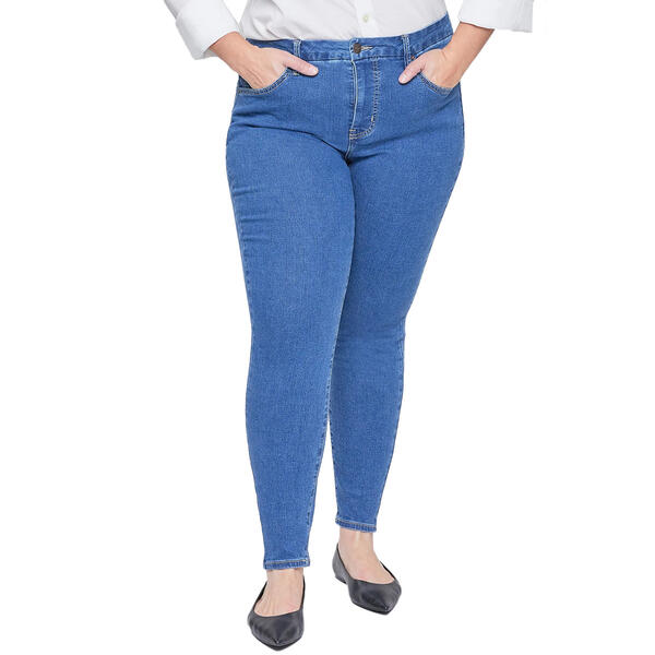 Plus Size Royalty Curvy Fit Skinny Pants In Repreve - image 