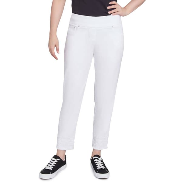 Petite Ruby Rd. Bella Vista Solid Ankle Pants - image 