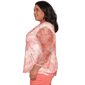 Plus Size Alfred Dunner Resort Living Tie Dye Floral Blouse - image 4