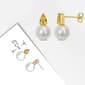 Gemstone Classics™ Freshwater Pearl & Citrine Stud Earrings - image 3
