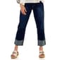 Womens Royalty Cuffed Slim Straight Leg Jeans - image 1