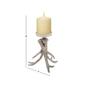 9th &amp; Pike® Silver Antler Candle Holder - image 4