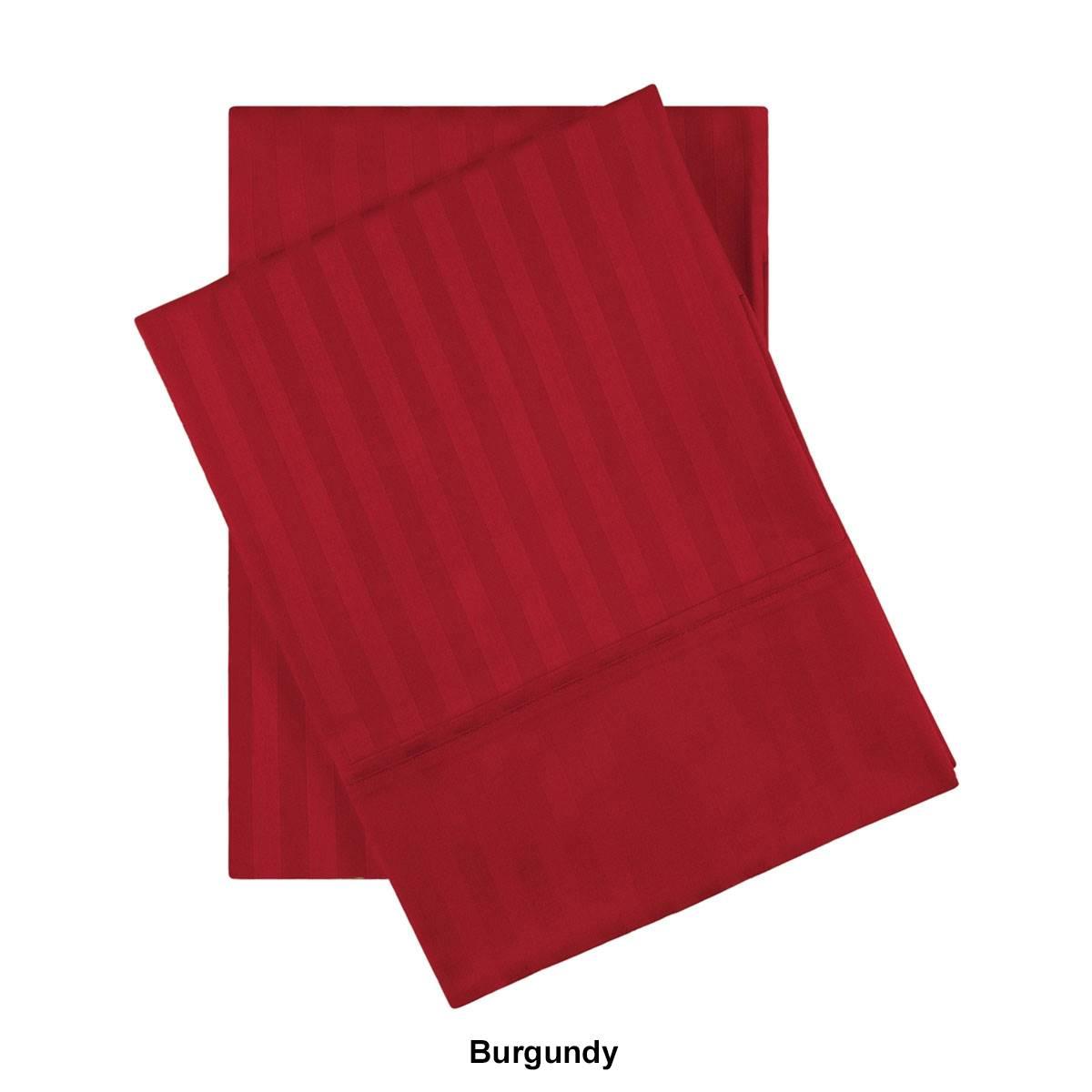 Superior 2pc. Egyptian Cotton Stripe Pillowcase Set