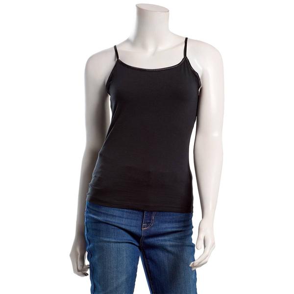 Juniors Lily & Lace Basic Adjustable Strap Camisole - image 