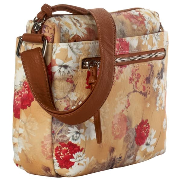 Bueno Grainy Wash Crossbody - Sand/White