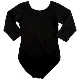 Girls (4-6x) Moret(R) Kids 3/4 Sleeve Solid Leotard