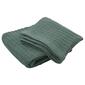 Lila & Jack&#40;R&#41; Green 100% Cotton Waffle Blanket - image 1