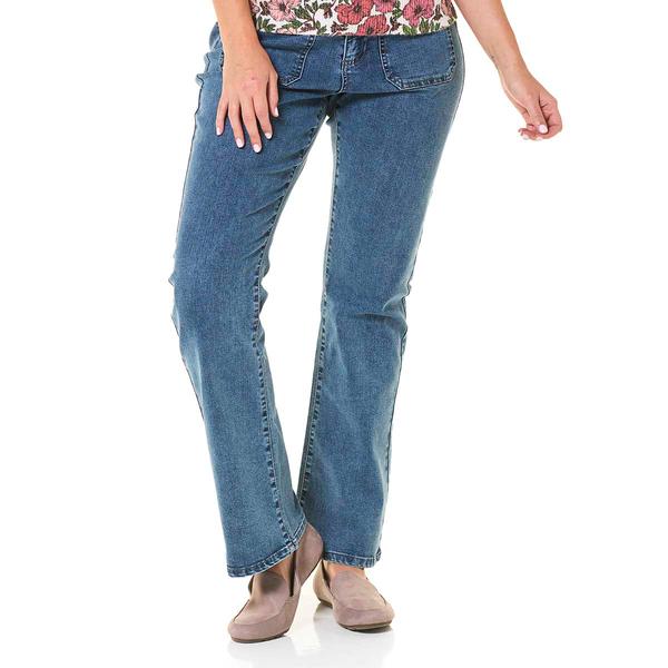 Womens da-sh 30'''' Heavy Weight Bootcut Jeans - image 