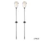 Alpine Solar Edison Bulb Garden Stake w/ LED Lights - Set of 2 - image 1