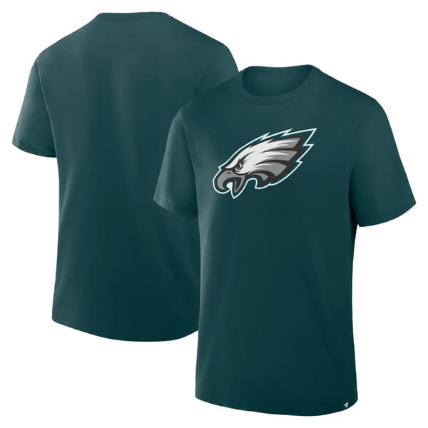 Mens Fanatics Nfl Philadelphia Eagles Logo Essential Short Sleev - image 