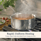 Anolon® EverLast 3qt. Tri-Ply Clad Saucepan with Lid - image 4