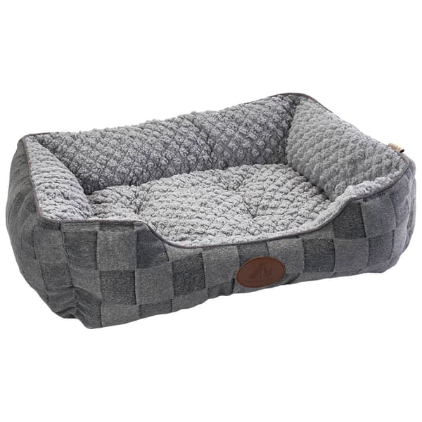 Comfortable Pet Checkered Small Cuddler Bed - image 