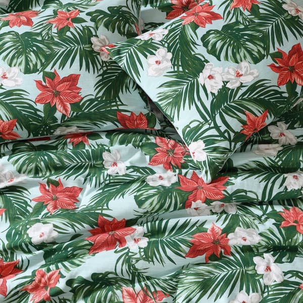 Tommy Bahama Festive Palms 3pc. Reversible Comforter Set